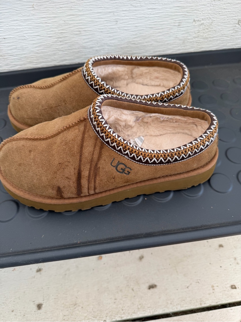 UGG womens Chestnut brown tasmans